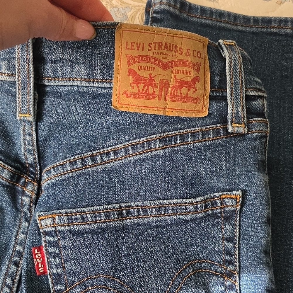 Levi's High Rise Indigo Jeans - Picture 13 of 16